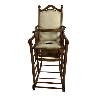 Mid-Century Italian Childrens Rocking Chair, 1930s For Sale