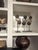 Dong Miao Tribal Silver Coil Counterweights on Display Stands, Set of 3 For Sale - Image 4 of 7