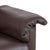 Brown Leather 2-Seater Sofas, Armchair and Ottoman in Leather from Erpo Milano, Set of 4 For Sale - Image 8 of 18