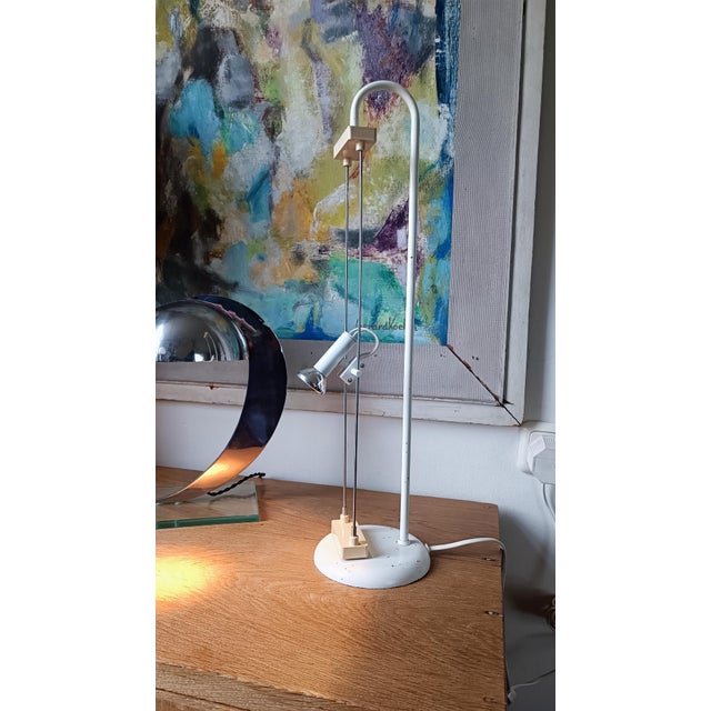 Early Dutch Halogen Table Lamp, 1970s For Sale - Image 9 of 9