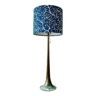 Contemporary Blue Tree Table Lamp For Sale