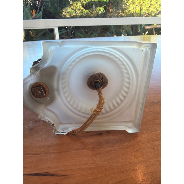 Black Small Vintage Art Deco Scotty Dog Boudoir Lamps Frosted Glass Base - a Pair For Sale - Image 8 of 8