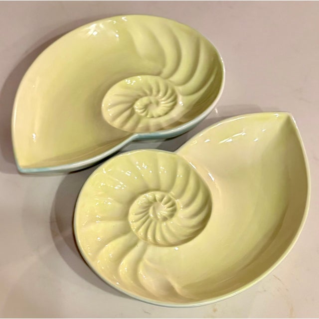 It's a shell (dish) game! Designed by Kate Williams for Global Design Connections, the dishes are finished with a glaze...