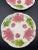 Pink Pair of Early 20th Century Majolica Floral Plates For Sale - Image 8 of 12