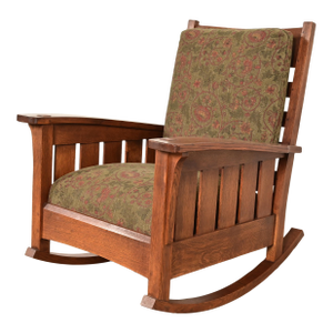 L. & J. G. Stickley Mission Oak Arts & Crafts Rocking Chair