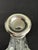 Glass Cut Crystal Decanter with Silver-Mounted Collar, 1920s For Sale - Image 7 of 10