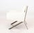 Contemporary B&b Italia "Theo 3d" White Leather Lounge Chair For Sale - Image 3 of 5
