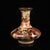 1970s Enamel Porcelain Vase, Flat‑Bulb Shaped Vase Hand‑Decorated With Court‑Ladies & Garden Landscape Scenes For Sale In Los Angeles - Image 6 of 9