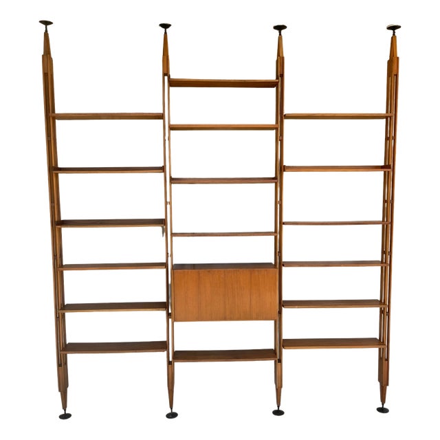 LB7 Modular Bookcase from Franco Albini, Italy, 1960s For Sale