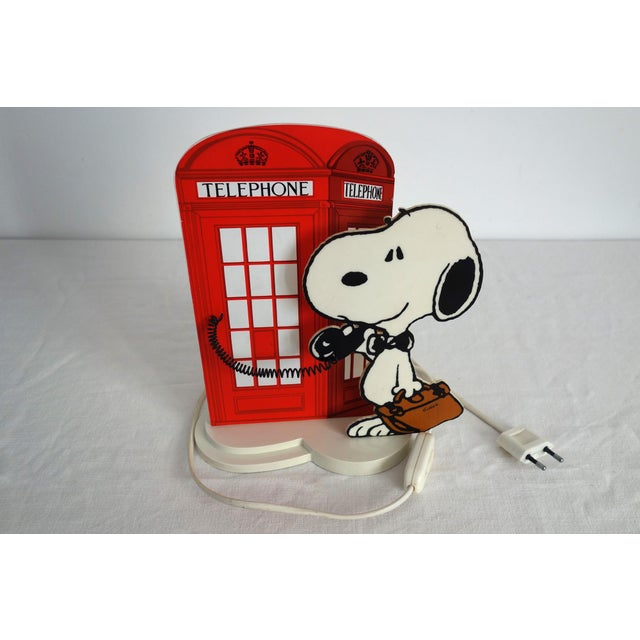 Vintage Snoopy Desk Lamp from Nuova Linea Zero, 1980s For Sale - Image 3 of 13
