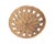 A signed studio pottery bowl by the American ceramicist Michael Zoeller. This bowl features a flower-like pierced design...