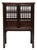 Antique Chinese Lattice Catbox Cabinet, 19th Century For Sale