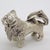Vintage Italian Handmade Silver Pekingese Dog Figurine, Florence, Italy, 1950s For Sale - Image 13 of 13