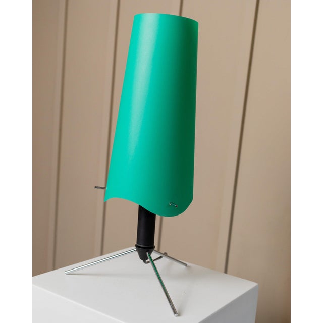 Vintage Table Lamp in Chrome, 1980s For Sale - Image 9 of 11