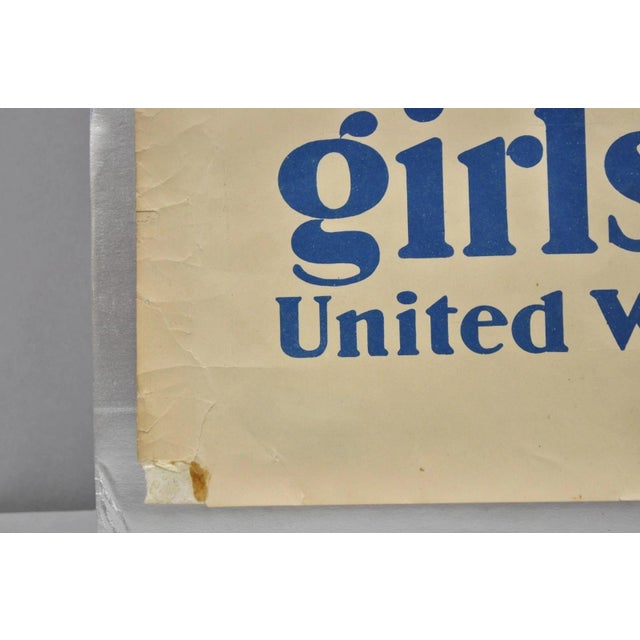 Original 1918 Ywca Wwi Poster 'Back Our Girls Over There' by Clarence Underwood For Sale - Image 10 of 16