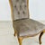 Gray Louis XV Dining Chairs – Set of 8 For Sale - Image 8 of 11