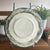 Ceramic Vintage McCarty Pottery Dark Jade Waterbottom Plate W/ Edge, Mississippi Delta Studio Pottery For Sale - Image 7 of 8