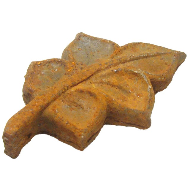 French French Sculptural Iron Accents - Set of 3 For Sale - Image 3 of 6