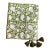 Block Printed Cotton Olive Green Table Runner Secret Garden | Lizzet Frausto For Sale - Image 6 of 6