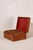 Late 19th Century Antique English Burl Walnut Box With Red Painted Interior For Sale - Image 5 of 10
