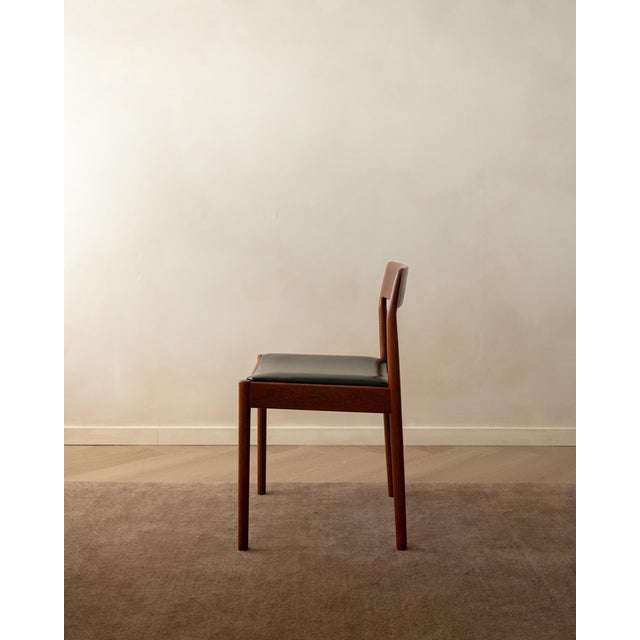 Danish Modern Teak Dining Chairs by Johannes Nørgaard, 1960s, Set of 5 For Sale - Image 6 of 18