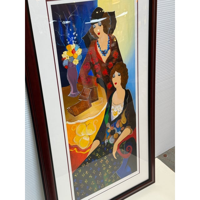 Itzchak Tarkay Debbie & Donna Serigraph + Certificate of Authenticity For Sale In San Francisco - Image 6 of 12