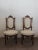 Wood Set of Antique French Carved Walnut Dining Chairs For Sale - Image 7 of 10