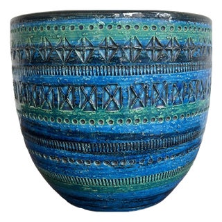 Bitossi Flowerpot by Aldo Londi for Bitossi, 1960s For Sale