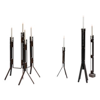 Candlebras by Gerard Kuijpers, 1980s, Set of 4 For Sale