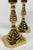 Vintage Hampton Brass Beehive Candlestick Holder Pair For Sale - Image 4 of 4