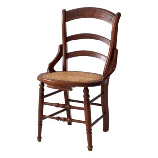 Antique Victorian American Eastlake Style Cottage Chair For Sale
