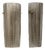 Murano Glass Wall Sconces Smoke Glass and Brass, Italy, 2000, Set of 2 For Sale