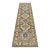 Kazak Runner 2’9” X 9’5” Blue Wool Tribal Hand-Knotted Oriental Rug For Sale