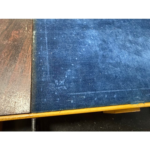 Quality Antique 19th Century Handmade Wood Bronze Writing Lap Desk Domed Box For Sale - Image 15 of 17
