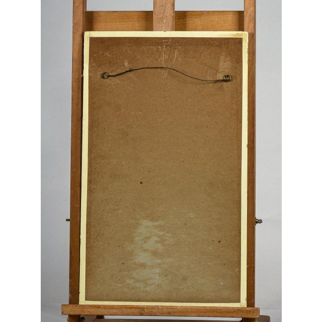 1960s Abstract Composition, 1960s, China Ink on Paper, Framed For Sale - Image 5 of 6