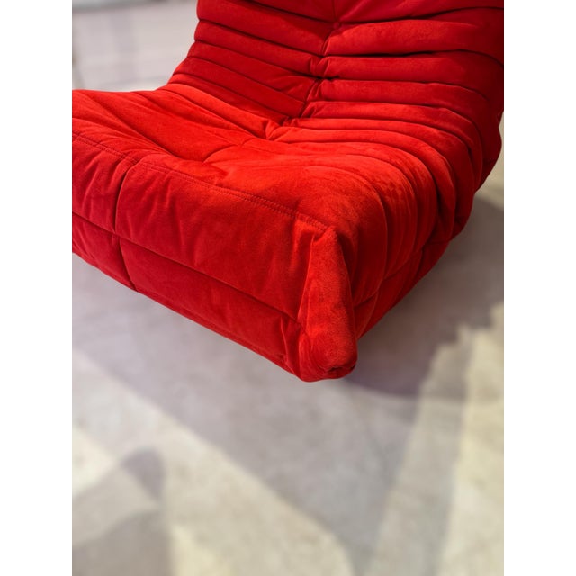 Togo Sofa Set by Michel Ducaroy for Ligne Roset, Set of 3 For Sale - Image 11 of 18