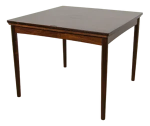 Mid-Century Danish Extendable Rosewood Dining Table, Denmark, 1960s
