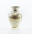 Mid-20th Century Crackled Glass Vase with Silver Mirror Finish For Sale - Image 4 of 5