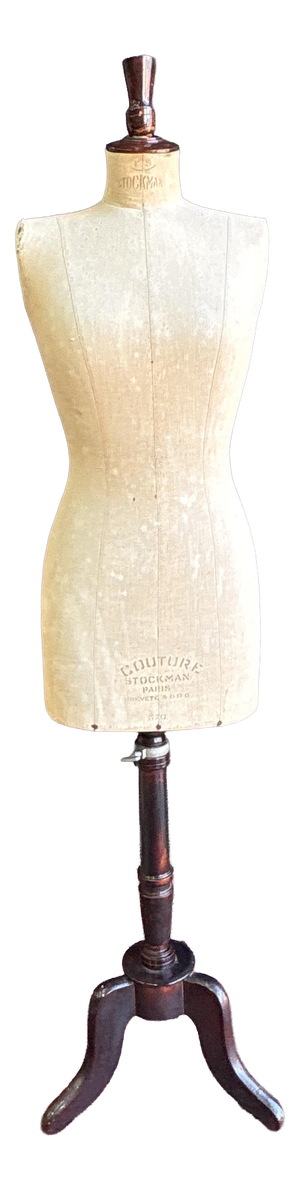 Vintage Mannequin Stockman Dressmakers, Paris, France, 1940s-1960s