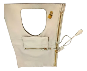 Authentic TOM FORD Alix flat tote Shoulder bag , ALIX Leather Handbag White, New