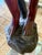 Wood Vintage East African Hand-Carved Hardwood Mother & Child Sculpture, 23.75”h For Sale - Image 7 of 9
