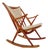 Danish Teak Rocking Chair by Frank Reenskaug for Bramin, 1960s For Sale