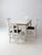 White Vintage Square Brand Dining Table Set For Sale - Image 8 of 18