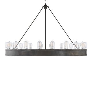 Ralph Lauren Roark 40" Ring Chandelier For Sale