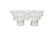 Art Deco Czechoslovakian Glasses, 1950s, Set of 5 For Sale - Image 3 of 15