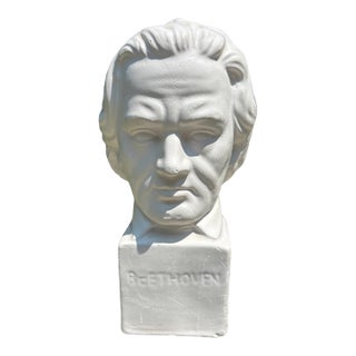Plaster Bust of Beethoven For Sale