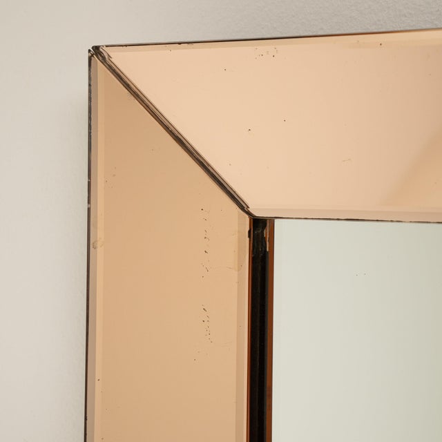 French 19th Century France Gold Wood Mirror For Sale - Image 3 of 8