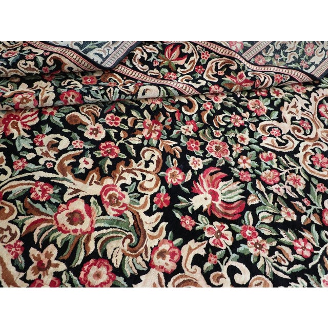 Galerie Shabab Collection Early 20th Century Persian Kashan Carpet For Sale - Image 10 of 10