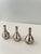 1960s Jens Quistgaard for Dansk Silver Onion Candleholders, Set of 3 For Sale - Image 9 of 10