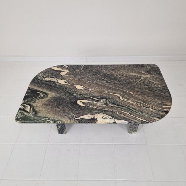 Italian Marble Coffee Table, 1980s For Sale - Image 6 of 14